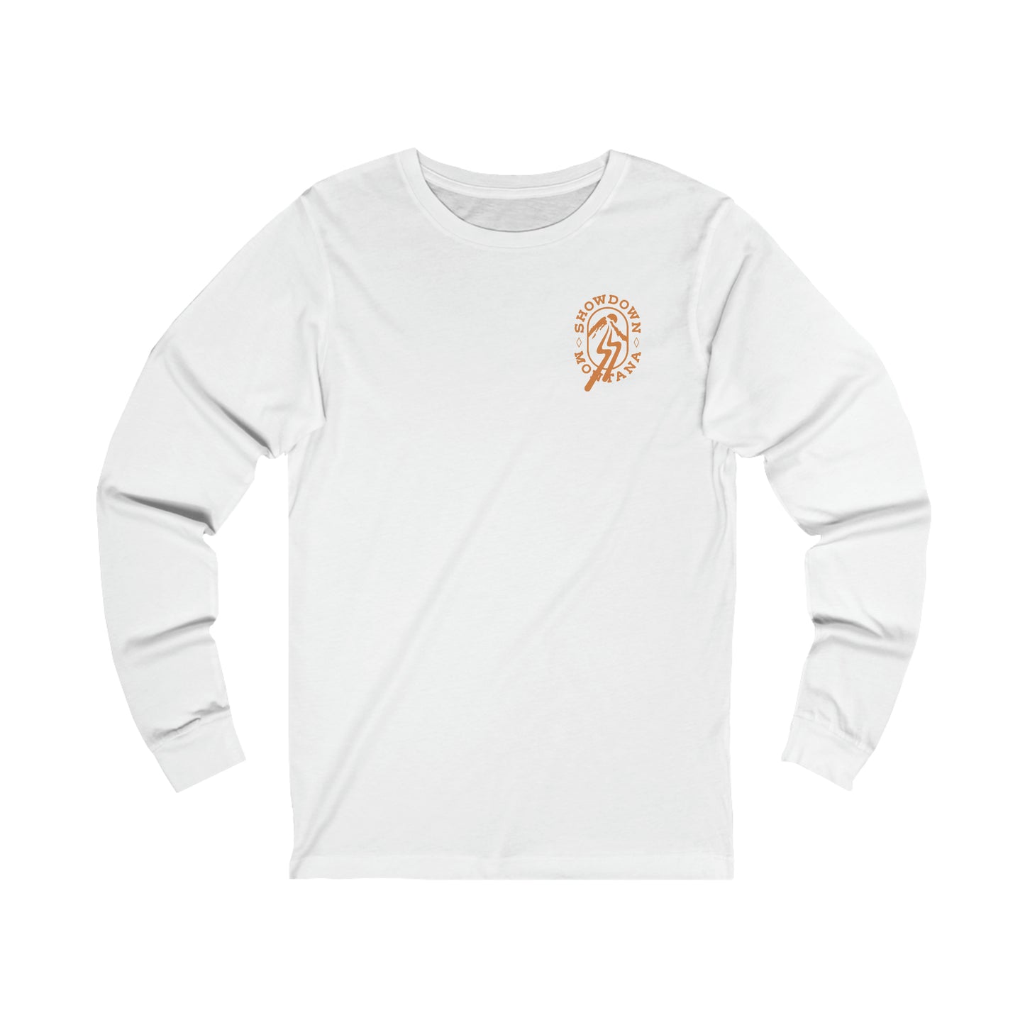 Retro Cows Are Fed Jersey Long Sleeve Tee
