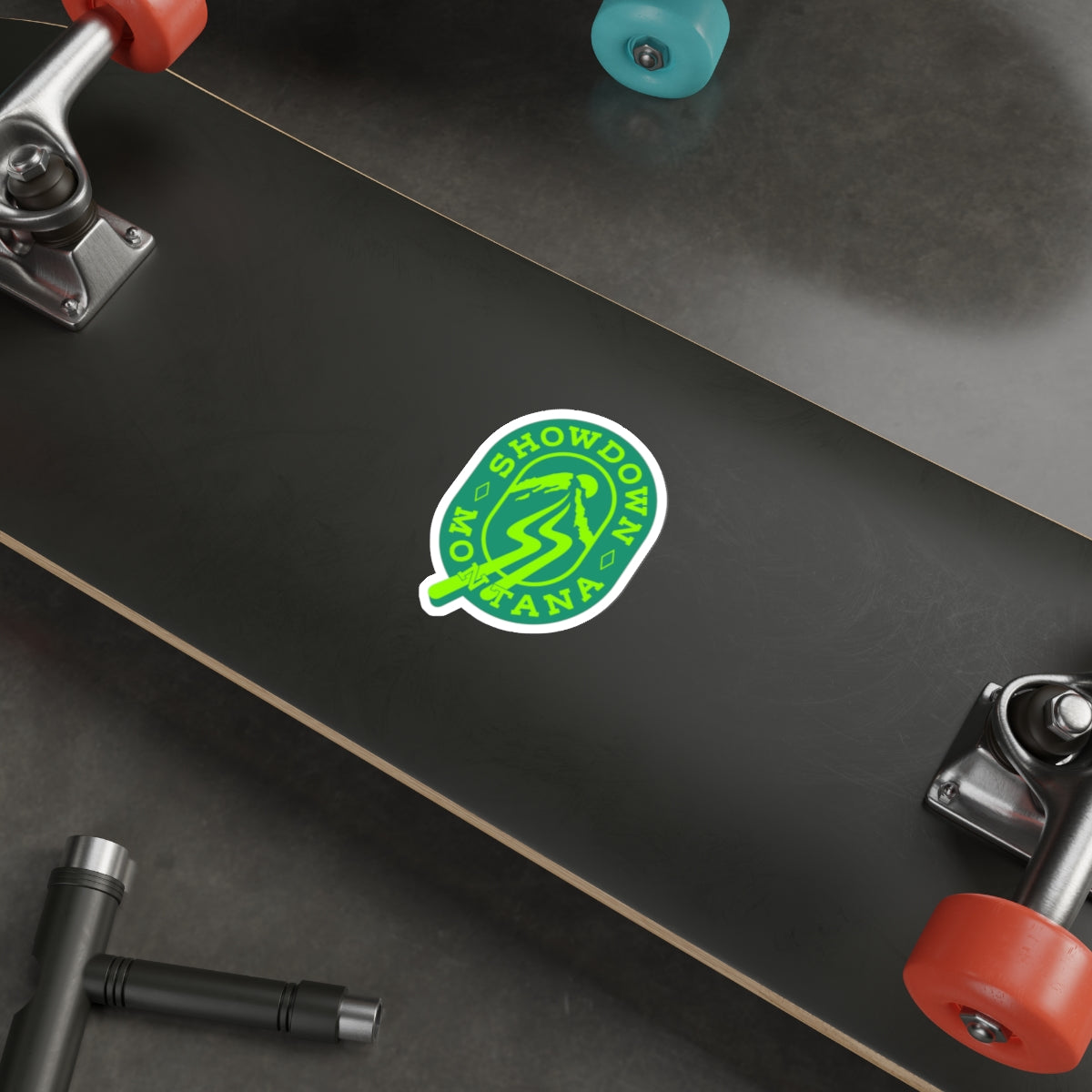 Green Classic Die-Cut Stickers